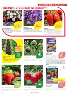 Catalogue Point Vert de la semaine 9, "LA SAISON DU JARDIN ON Y REVIENT !", page 2, 25/02/2026 - 08/03/2026 Prospectus Point Vert en cours, "LA SAISON DU JARDIN ON Y REVIENT !", page 2 sur 4