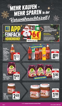 Coca Cola im EDEKA Prospekt "Wir lieben Lebensmittel!" mit 24 Seiten (Neumarkt (Oberpfalz))