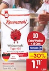 Rosenmehl bei Netto Marken-Discount im Berg Prospekt für 1,11 €
