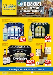 Bier im Netto Marken-Discount Prospekt in Neustadt Aktueller Netto Marken-Discount Prospekt mit Bier, "DER ORT, AN DEM DU IMMER AUSGEZEICHNETE PREISE FINDEST.", Seite 1