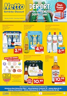 Bitburger im Netto Marken-Discount Prospekt "DER ORT, AN DEM DU IMMER AUSGEZEICHNETE PREISE FINDEST." mit 6 Seiten (Nettetal)