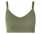 Tchibo im Supermarkt - Seamless-Bustier, khaki Angebot im Prospekt Seamless-Bustier, khaki bei Tchibo im Supermarkt im Prospekt "" für 12,99 €