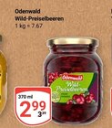 Wild-Preiselbeeren im Angebot bei GLOBUS in Hanau Wild-Preiselbeeren Angebote von Odenwald bei GLOBUS Hanau für 2,99 €