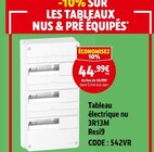 Tableau électrique nu 3R13M Resi9 dans le catalogue Screwfix
