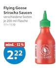 Sriracha Saucen von Flying Goose im aktuellen V-Markt Prospekt für 2,22 €