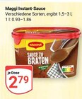 Instant-Sauce im Angebot bei GLOBUS in Hoyerswerda Instant-Sauce Angebote von Maggi bei GLOBUS Hoyerswerda für 2,79 €