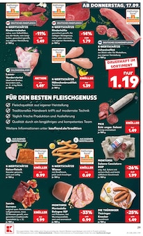 Rindfleisch im aktuellen Kaufland Prospekt (Halle (Saale)) Rindfleisch im Kaufland Prospekt "Hier bin ich richtig" mit 66 Seiten (Halle (Saale))
