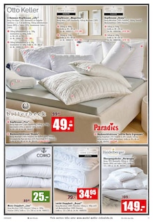 Kopfkissen im Möbel Mahler Siebenlehn Prospekt "IHR MÖBEL-PARADIES - RIESIGE AUSWAHL, kleinster Preis!" mit 16 Seiten (Chemnitz)