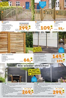 Zaunelement im Globus-Baumarkt Prospekt "Immer eine Idee besser" mit 18 Seiten (Leipzig)