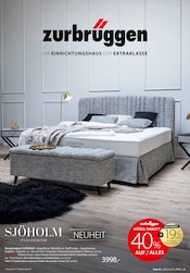 Schlafzimmer Angebot im Zurbrüggen Prospekt, gültig von 19.01.2026 bis 14.02.2026 Schlafzimmer Angebot im aktuellen Zurbrüggen Prospekt auf Seite 1