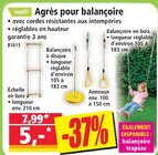 Agrès pour balançoire - Norma à Strasbourg Agrès pour balançoire en promo chez Norma Strasbourg à 5,00 €