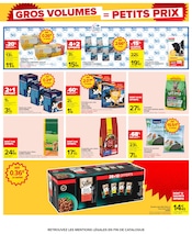 Promos Saucisse dans le catalogue "GROS VOLUMES = PETITS PRIX" de Carrefour Saucisse en promo dans le catalogue Carrefour à la page 7