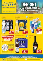 Netto Marken-Discount Prospekt für Tuttlingen: "DER ORT AN DEM SPEZIALITÄTEN AUS EUROPA AUF DICH WARTEN.", 6 Seiten, 16.09.2024 - 21.09.2024