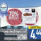 Bayerische Premium-Rindfleischburger im aktuellen EDEKA Prospekt für 4,44 €