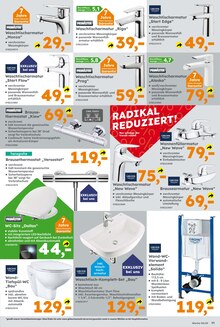 Badmöbel im Globus-Baumarkt Prospekt "Immer eine Idee besser" mit 16 Seiten (Bochum)