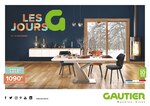 Catalogue Gautier "Les jours G", 12 pages, à Le Blanc-Mesnil, 07/11/2019 - 30/11/2019 Prospectus Gautier "Les jours G", 12 pages, à Le Blanc-Mesnil, 07/11/2019 - 30/11/2019