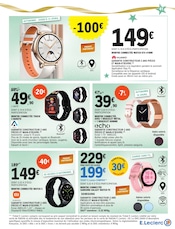 Montre Angebote im Prospekt "DES CADEAUX PLEIN LA HOTTE à prix E.Leclerc" von E.Leclerc auf Seite 41