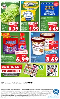 Oettinger im aktuellen Kaufland Prospekt (Leverkusen) Oettinger im Kaufland Prospekt "KNĂśLLER" mit 60 Seiten (Leverkusen)