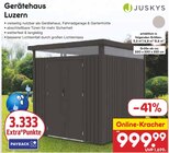 Gerätehaus Luzern Angebote von Juskys bei Netto Marken-Discount Pforzheim für 999,99 €