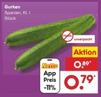 Gurken im Netto Marken-Discount Prospekt Gurken von im aktuellen Netto Marken-Discount Prospekt für 0,79 €