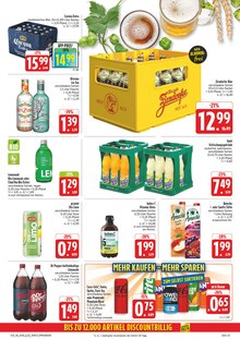 Coca Cola im aktuellen EDEKA Prospekt (Schwabach) Coca Cola im EDEKA Prospekt "Wir lieben Lebensmittel!" mit 40 Seiten (Schwabach)
