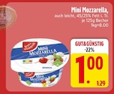 Aktuelles Mini Mozzarella Angebot bei EDEKA in München ab 1,00 €