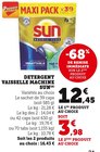 Détergent Vaisselle Machine - SUN en promo chez Super U Nice à 3,98 €