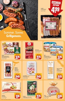 Bratwurst im REWE Prospekt "Dein Markt" mit 32 Seiten (Nürnberg)