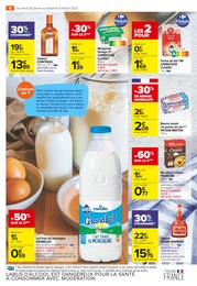 Prix et réduction Alimentation dans le prospectus Carrefour Market en cours Offre Alimentation dans le catalogue Carrefour Market du moment à la page 8