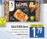 DAS PURE Brot Gemüse-Kichererbsen Angebote bei E center Rosenheim für 1,79 €