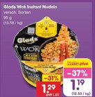 Wok Instant Nudeln im Angebot bei Netto Marken-Discount in Gifhorn Wok Instant Nudeln Angebote von Glads bei Netto Marken-Discount Gifhorn für 1,19 €