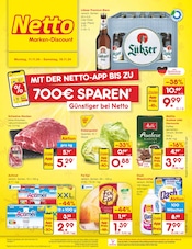 Aktueller Netto Marken-Discount Prospekt mit Schweinefleisch, "Aktuelle Angebote", Seite 1