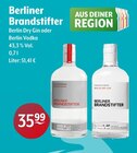 Berlin Dry Gin oder Berlin Vodka Angebote von Berliner Brandstifter bei Getränke Hoffmann Schwerte für 35,99 €