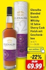Blended Scotch Whisky 32 Jahre Sherry Cask Finish mit Geschenkbox Angebote von Glenalba bei Lidl Lüdenscheid für 69,99 €