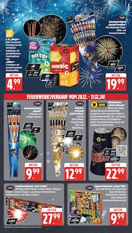 Feuerwerk im EDEKA Prospekt "Top Angebote" mit 24 Seiten (Greifswald)