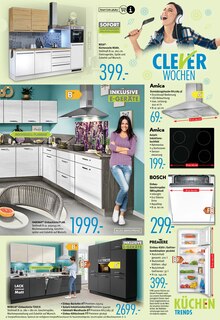 Küchenzeile im Trends Prospekt "Clever Wochen" mit 12 Seiten (Wuppertal)