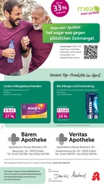 mea - meine apotheke Apotheken Prospekt der aktuellen Woche mit 4 Seiten, gültig von 01.04.2026 bis 30.04.2026, in Gingen und Umgebung Aktueller mea - meine apotheke Apotheken Prospekt in Gingen und Umgebung, "Unsere April-Angebote" mit 4 Seiten, 01.04.2026 - 30.04.2026