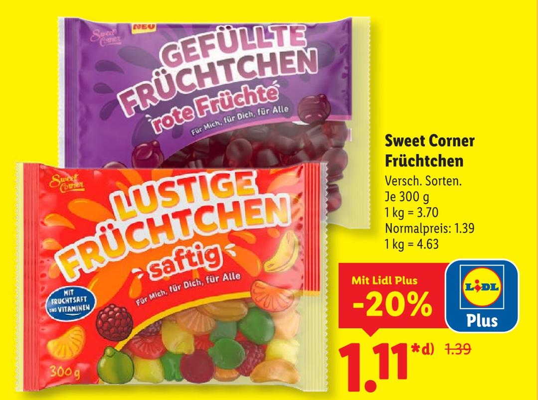 Gefüllte Früchtchen