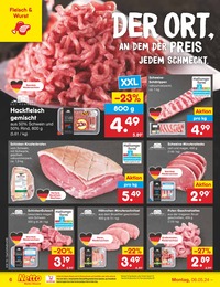 Hackfleisch gemischt Angebot im aktuellen Netto Marken-Discount Prospekt auf Seite 6