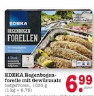 Regenbogenforelle mit Gewürzsalz Angebote von EDEKA bei E center Ludwigshafen für 6,99 €