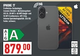 iPhone 17 im Angebot bei Marktkauf in Gelsenkirchen iPhone 17 Angebote von Apple bei Marktkauf Gelsenkirchen für 879,00 €