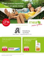 mea - meine apotheke Prospekt für Potsdam mit 4 Seiten mea - meine apotheke Prospekt für Potsdam: "Unsere August-Angebote", 4 Seiten, 01.08.2020 - 31.08.2020