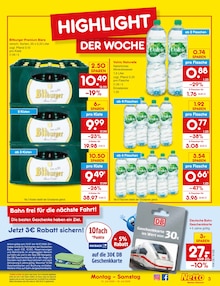 Wasser im aktuellen Netto Marken-Discount Prospekt (Mönchengladbach) Wasser im Netto Marken-Discount Prospekt "Aktuelle Angebote" mit 73 Seiten (Mönchengladbach)