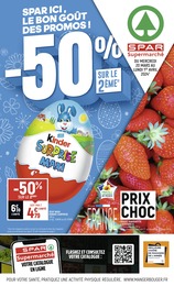 Catalogue Supermarchés Spar en cours à Pamiers et alentours, SPAR ICI, LE BON GOÛTS DES PROMOS !, 12 pages, 20/03/2024 - 01/04/2024