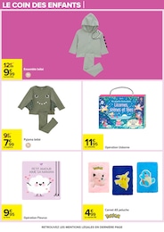 Prix et réduction Pyjama Bébé dans le prospectus Carrefour en cours Offre Pyjama Bébé dans le catalogue Carrefour du moment à la page 27
