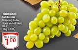 Tafeltrauben im Angebot bei GLOBUS in Oberhausen Tafeltrauben Angebote bei GLOBUS Oberhausen für 1,00 €