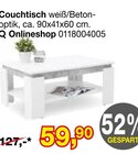 Couchtisch im Angebot bei Opti-Megastore in Waiblingen Couchtisch Angebote bei Opti-Megastore Waiblingen für 59,90 €