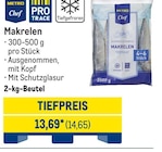 Makrelen im METRO Prospekt Makrelen von Metro Chef im aktuellen METRO Prospekt für 14,65 €