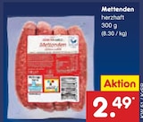 Aktuelle Hackfleisch Angebote bei Netto Marken-Discount in Neuss Aktuelles Mettenden Angebot bei Netto Marken-Discount in Neuss ab 2,49 €