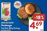 Hamburger bei ALDI SÜD im Hinterziegelhalden Prospekt für 4,69 €